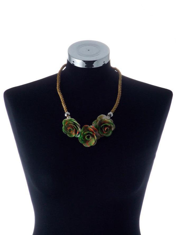 Colier material textil  Liza Panait Liza Panait Online Boutique